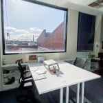 coworking desk space